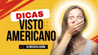 DICAS DE OUTRO PARA SEU VISTO AMERICANO [upl. by Nnyrb]