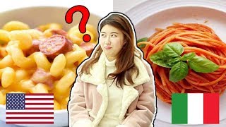 TEST AI COREANI Cibo ITALIANO o AMERICANO 🤔 [upl. by Gebler]