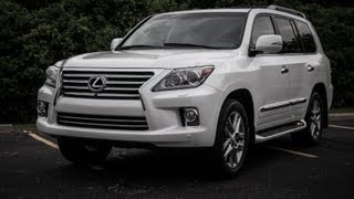 Reviewed 2013 Lexus LX570 The Velvet Hammer [upl. by Nirehtak]