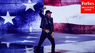 JUST IN Kid Rock Performs At The RNC Fight Fight [upl. by Nahtam]