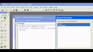 how to create ActiveX control in vb 6 [upl. by Cherye]