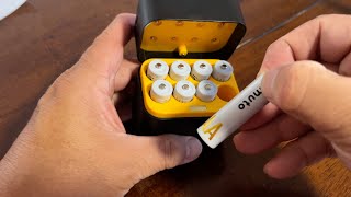 Imuto Rechargeable Lithium Aa Batteries With Fast Charger [upl. by Stanwin]