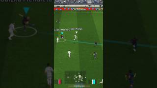 Strong goal ♻️ Barcelona vs Real Madrid ☠️ barcelona realmadrid fifa efootball football shorts [upl. by Htebazileharas]