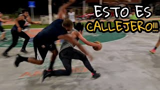 Básket Callejero Duro Parques de buen nivel de BALONCESTO se enfrentan en un Intenso 21 [upl. by Ainsley]