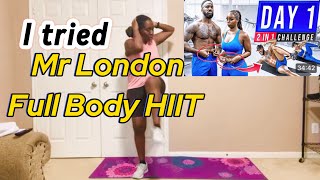 Trying Mr London New Year Tone Up amp Weight Loss  Full Body HIIT [upl. by Gerald]