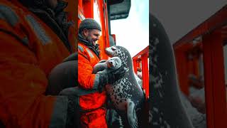 Sea Lion Twins 🚢 🌊 🦭 An Incredible Ocean Rescue Story [upl. by Bonnee131]