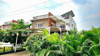 350 SqYards Duplex Villa For sale In gated community Hyderabad Gandipet Mokila [upl. by Pressman]