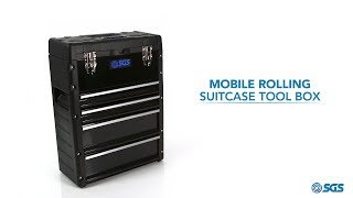 Mobile Rolling Suitcase Tool Box [upl. by Southworth]