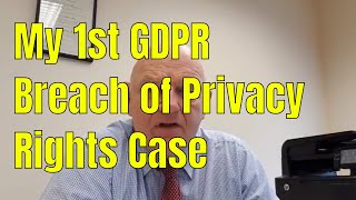 My 1st GDPR Breach Case [upl. by Intihw846]