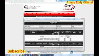 Kenya Revenue Authority  How to File Monthly VAT Returns for an Individual and Company  KRA VLOGS [upl. by Pardo]