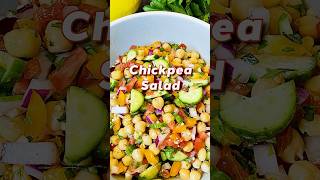 delicious vegan Chickpea Salad recipe [upl. by Aimahc83]