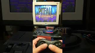 Pitfall  the Mayan adventure Sega Mega Drive retro sega games retrogaming [upl. by Aicilyt]