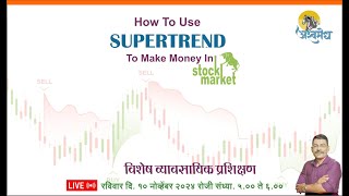 How to use Supertrend indicator  Powerful Option Trading Strategy  Ashwmedh  Satessh Parab [upl. by Eednam]