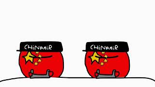 China Airlines Flight 140 in Countryballs animated [upl. by Sonitnatsnok937]