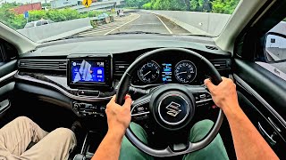 Driving POV SUZUKI XL7 HYBRID ALPHA 15 AT 2024  ACCELERATION amp HANDLING  Car Test Drive ASMR [upl. by Sarajane]