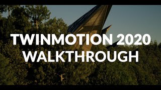 TWINMOTION 20201 WALKTHROUGH [upl. by Allesiram]