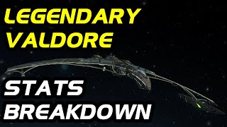 Legendary Valdore Temporal Ops Warbird Stats Breakdown [upl. by Ilrahs907]