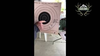 Encore 444 Marlin Accuracy Using A Bipod [upl. by Anairam]