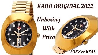 RADO DIASTAR 2022Rado watch Unboxing with PriceRado Original or Fake  RadoAutomatic RadoPrice [upl. by Yadsendew447]