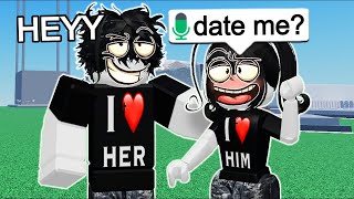 Matching GIRL AVATARS In Roblox VOICE CHAT [upl. by Assehc]