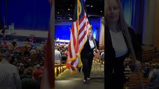 Parade of Flags at Opening Session of the Kiwanis International Convention [upl. by Autry]