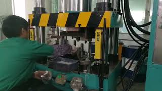 300tons aluminium extrusion hydraulic press [upl. by Lomasi]