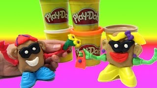 DibusYmas Play Doh Mr Potato playdough playset by unboxingsurpriseegg [upl. by Annola812]