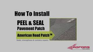 How To Install American Road PatchTM [upl. by Ellehcan]