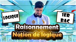 Les types de raisonnementnotion de logique  جميع أنواع التمارين  1ére bac علوم رياضية و تجريبية [upl. by Roshelle297]