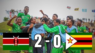 🏆 COSAFA Cup 2024  Kenya vs Zimbabwe  GOALS  HIGHLIGHTS ⚽ [upl. by Gnus]