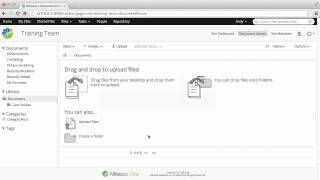 Alfresco 50  Adding files to Alfresco [upl. by Corb]