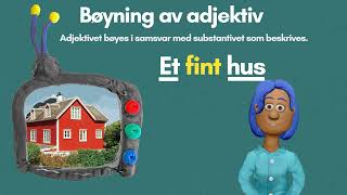 Bøying av adjektiv Bokmål [upl. by Aner58]