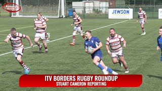 ITV BORDERS RUGBY ROUNDUP  HAWICK LINDEN 7s  12824 [upl. by Kravits]