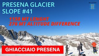 PONTE DI LEGNO  TONALE  PRESENA GLACIER SLOPE [upl. by Haikezeh287]