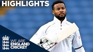 Hope Hits Hundred To Secure Historic Win  England v Windies 2nd Test Day 5 2017  Highlights [upl. by Ethelred]