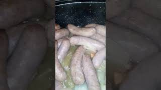 P2 Bratwurst and Onions Easy Bake food delicious homemade [upl. by Ailecec436]