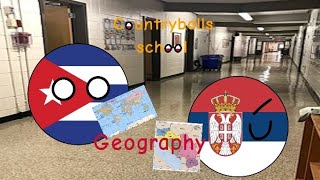 Countryballs school ep 2 Geography [upl. by Squier]