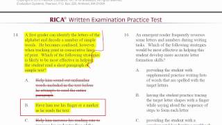 Reading Instruction Practice Test 1  Items 11  21 [upl. by Scornik]