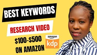 Best Keywords Research Method For Amazon KDP  How To Sell Ebooks On Amazon KDP Without Writing Them [upl. by Asset]