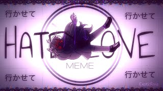 Hate Love  Gacha  Art  FNaF Meme [upl. by Nodyl]