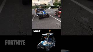 Fortnite cars in real life fortnite [upl. by Ellesirg815]