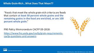 Nutrition in Child Care Making the CACFP Meal Patterns Work for You [upl. by Fabrienne]