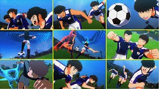 Tsubasa Ozora Using All Super Shots  Captain Tsubasa Rise Of New Champions 8 [upl. by Origra26]