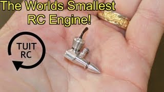 The Smallest RC Engine In The WORLD [upl. by Abihsot431]