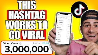 Use These NEW Hashtags To Go Viral on TikTok in 2024 Viral TikTok Hashtags [upl. by Eddy912]