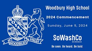 Woodbury High School 2024 Graduation [upl. by Sel]