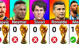 The best Players but NEVER won WORLD CUP [upl. by Ahsirtak682]