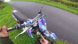 Supermoto vlog  Jazda Derbi Senda 5080 [upl. by Olegnaed]