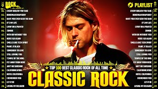 Nirvana Led Zeppelin Bon Jovi Aerosmith U2 ACDC 🤘 Classic Rock Songs 70s 80s 90s Full Album [upl. by Kimmie]