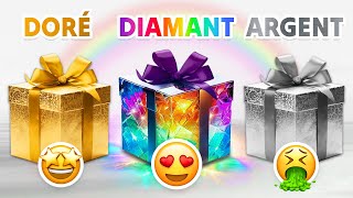 Choisis ton CADEAU 🎁 OR DIAMANT ou ARGENT ⭐💎🔘 [upl. by Anzovin]